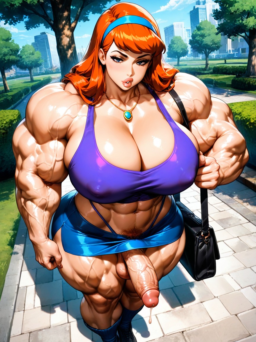 Ssbbw, Erect Penis, Muscular Veins Hentai AI Porn