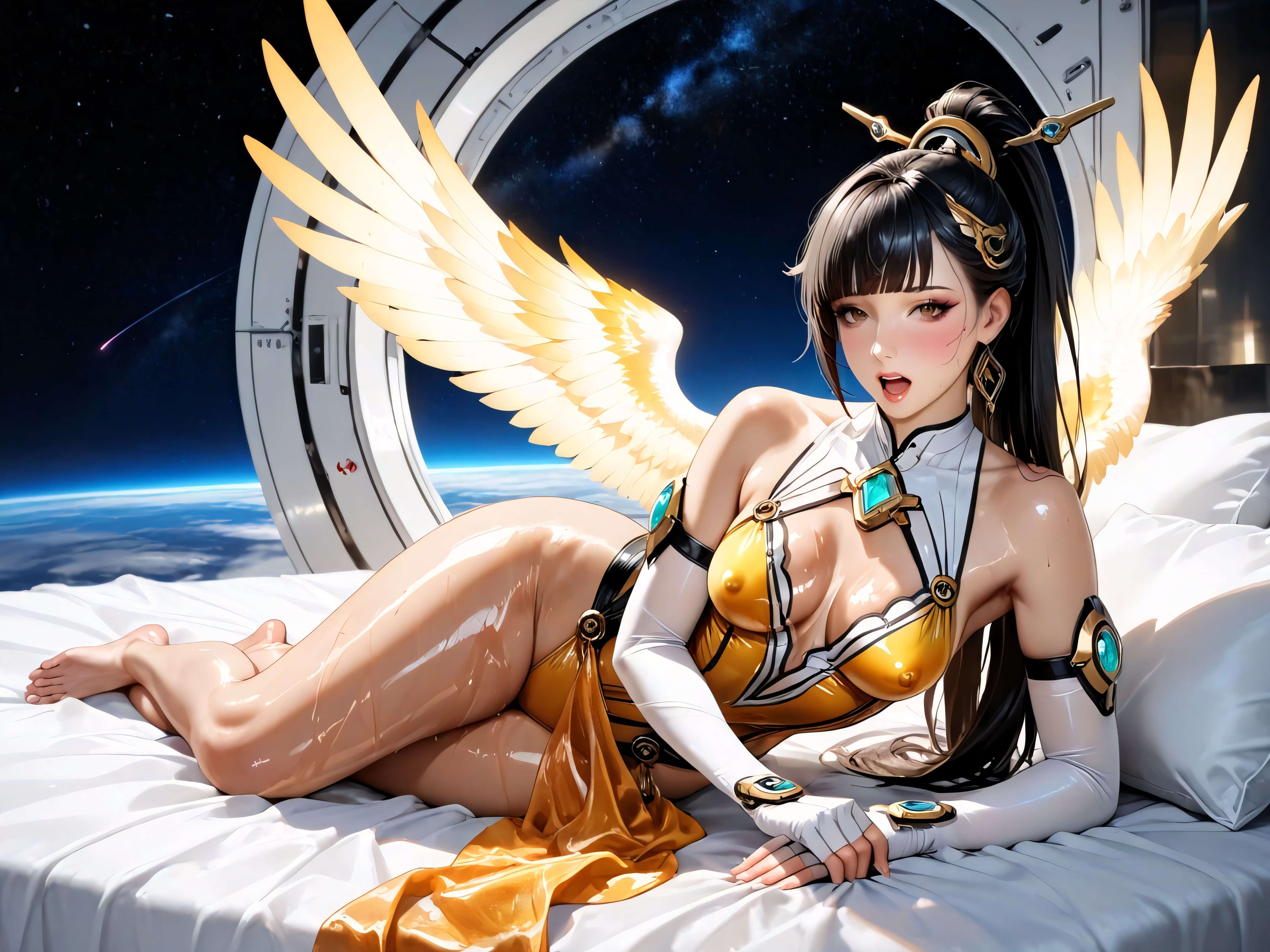 Skinny, Eve From Stellar Blade, Cinematic Hentai AI Porn
