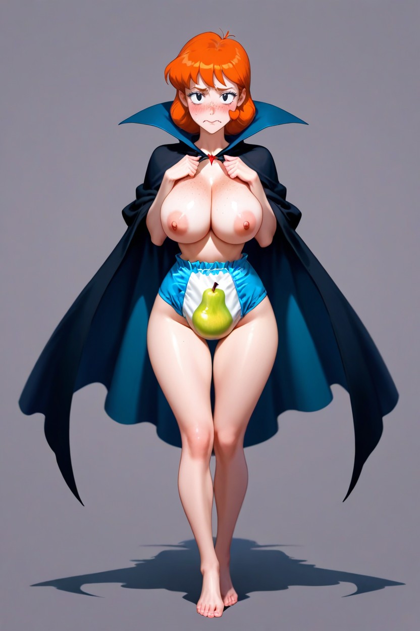 Saggy Breast, Vampire, Embarrassed Hentai AI Porn
