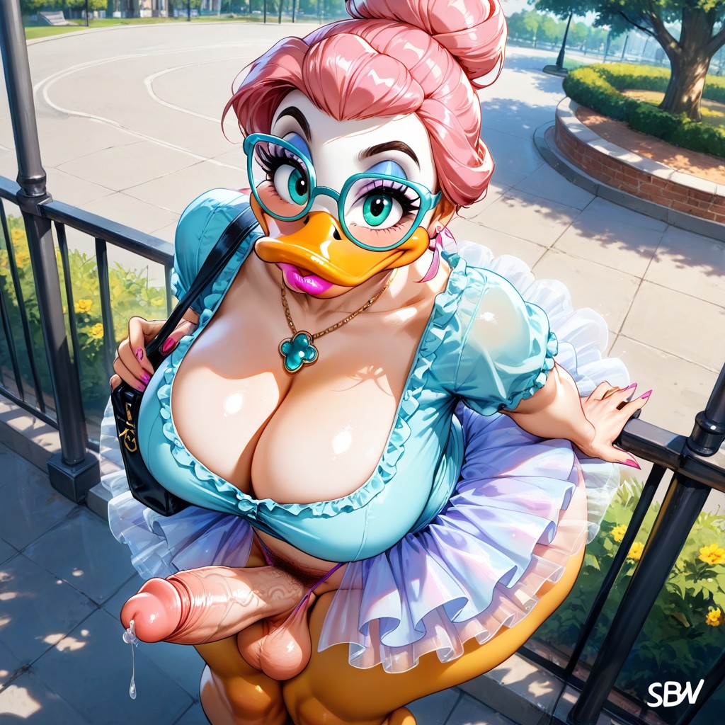Necklace, Bimbo, Extremely Large Ass Hentai AI Porn