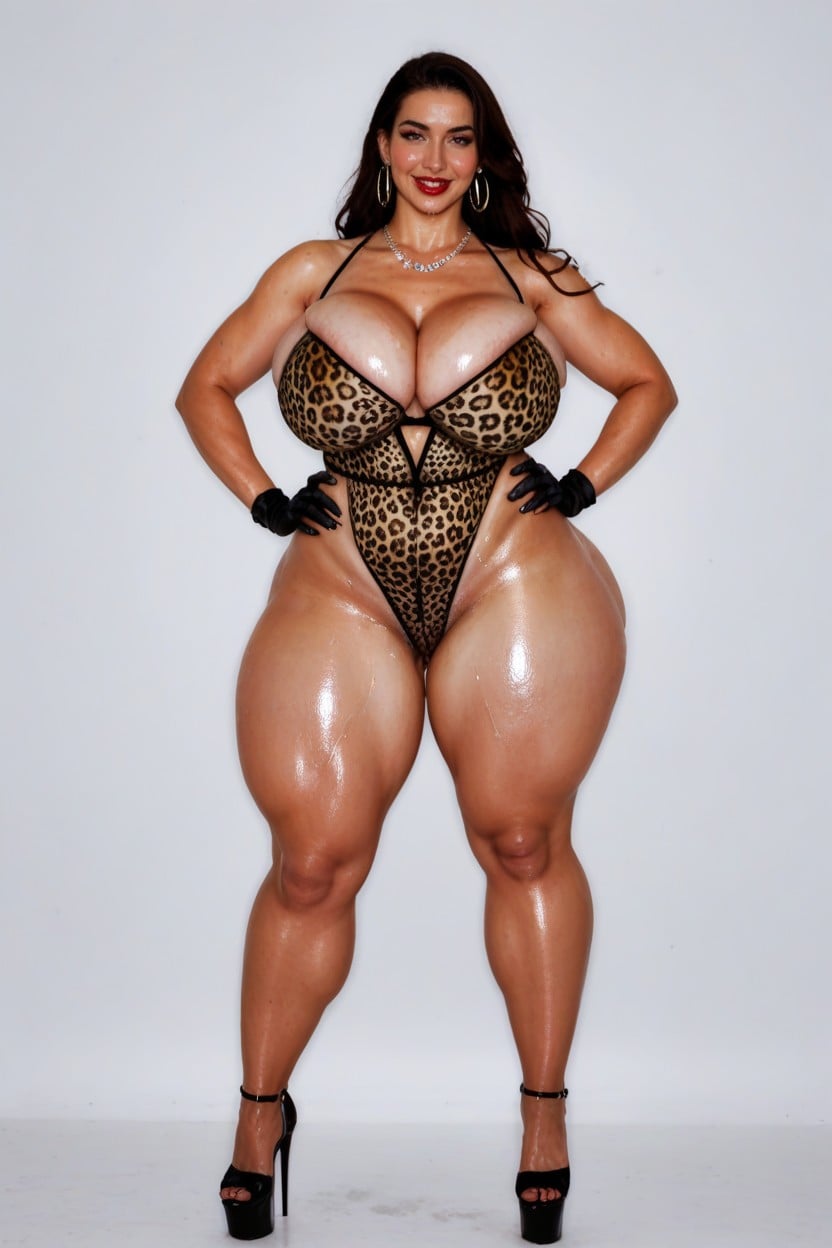 Standing, Front View, Evil Smile AI Porn