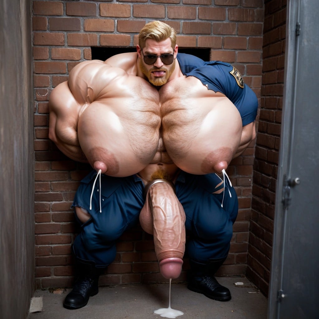 Massive Arms, Shibari, Hyper Boobs AI Gay Porn
