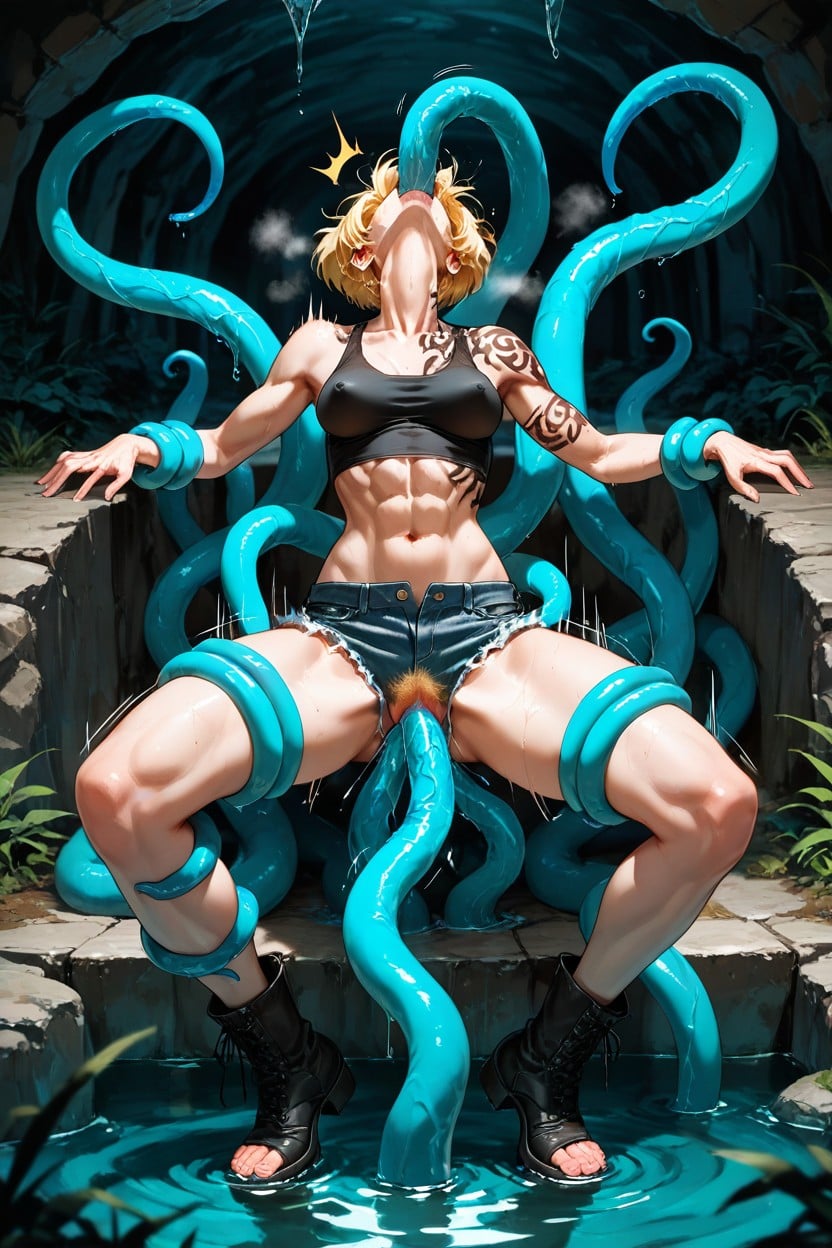 Soft Cinematic Lighting, Plentiful Motion Lines, Spread Toes Hentai AI Porn