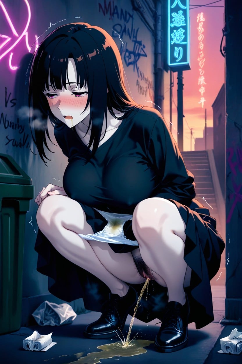 Borracho, 25+, In The Alley Hentai IA