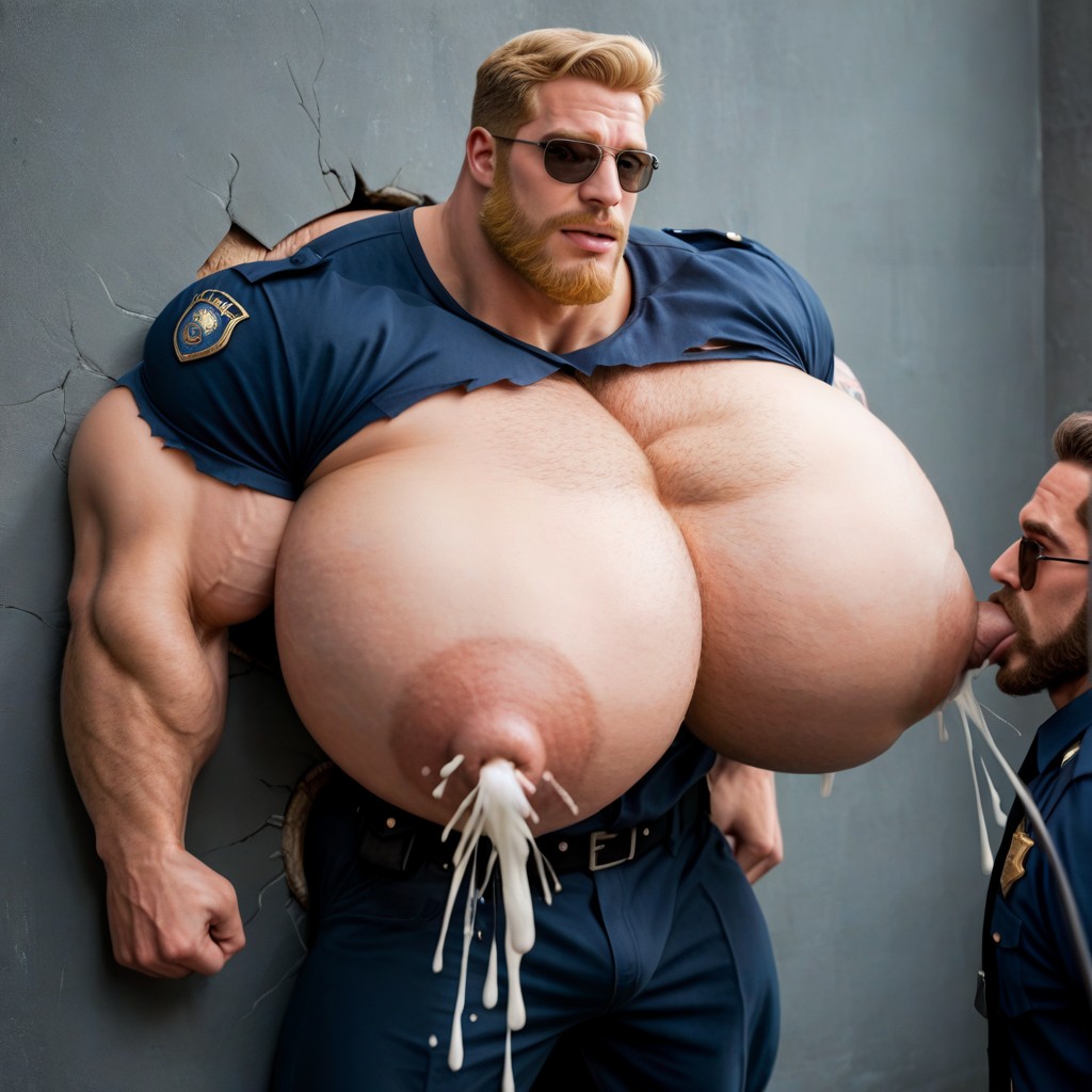 Beards, 18+, Massive Arms ИИ гей порно