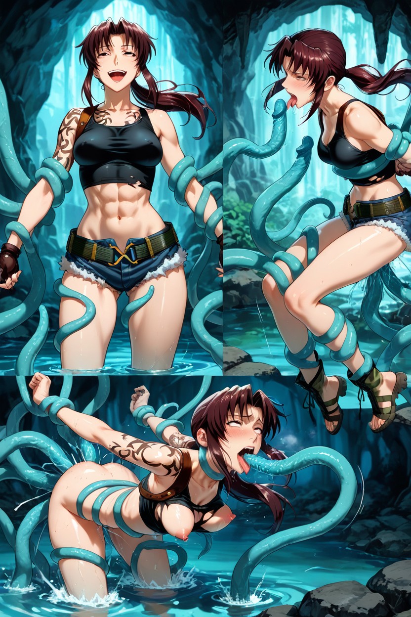 Bouncing Breast, Drastically Different And Dynamic Actions And Angles, Ultraskinny Hentai AI Porn