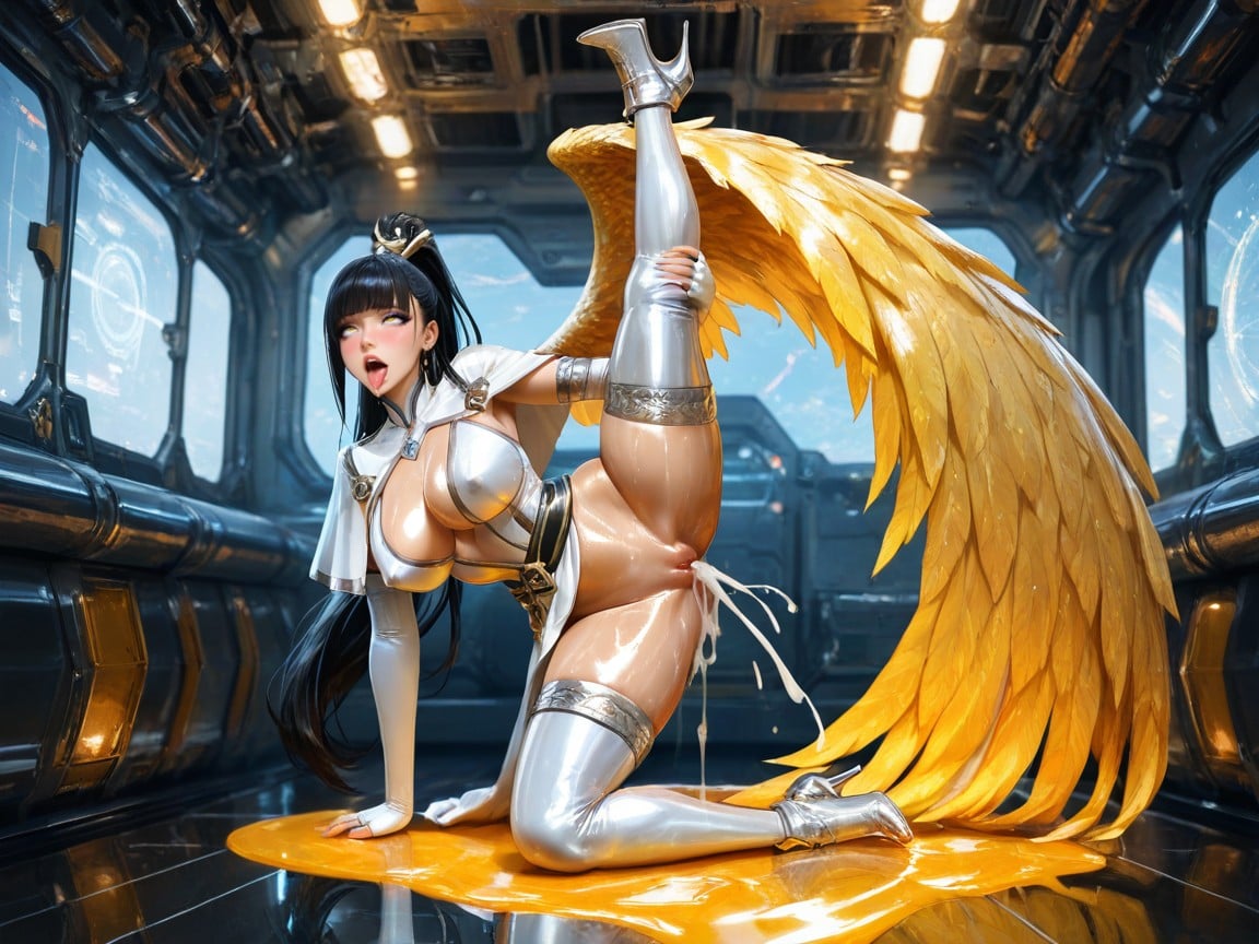 25+, Split Sex, Circular Cleavage Hentai AI Porn