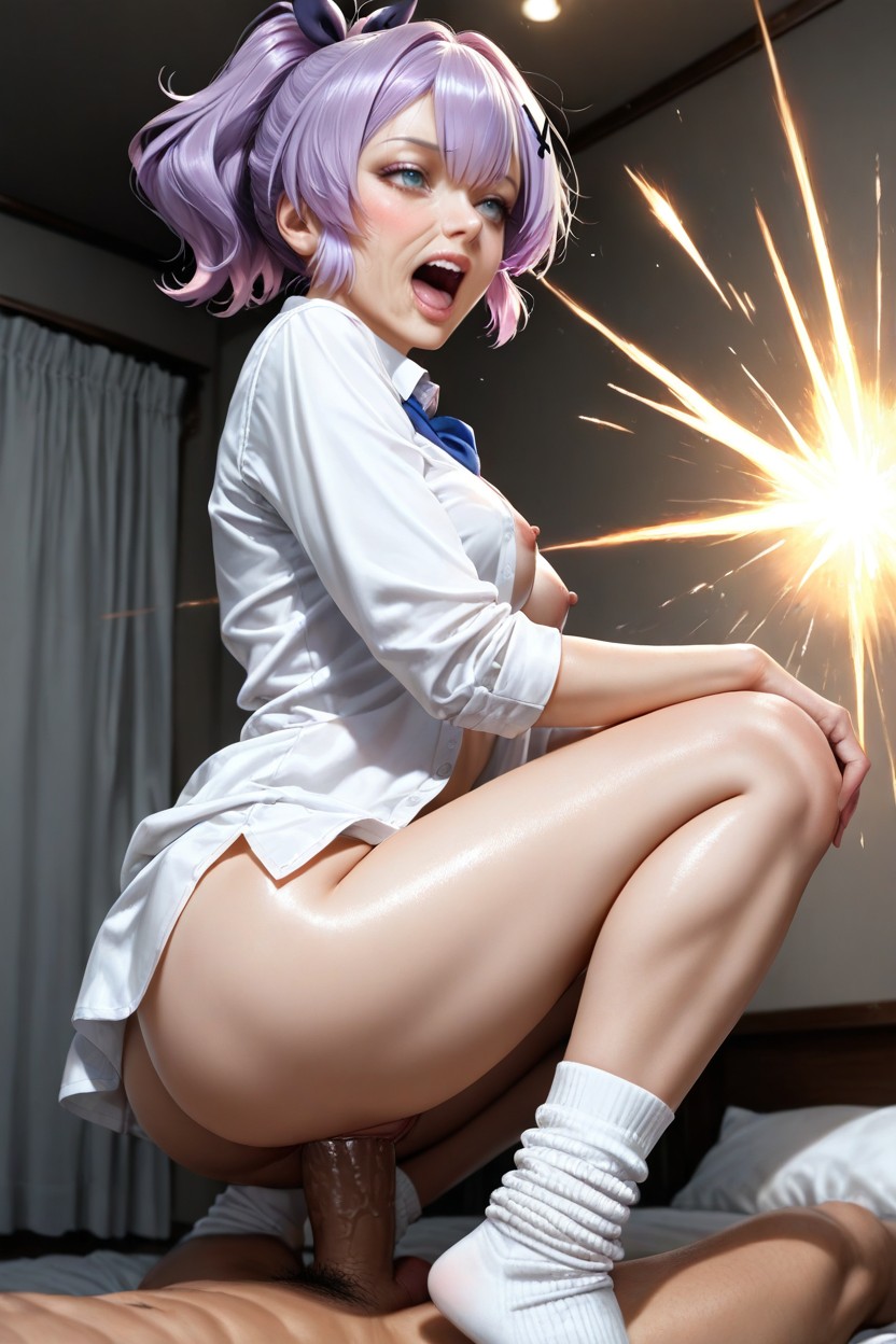 Deep Penetration, Shirt, Vaginal Penetration Hentai AI Porn