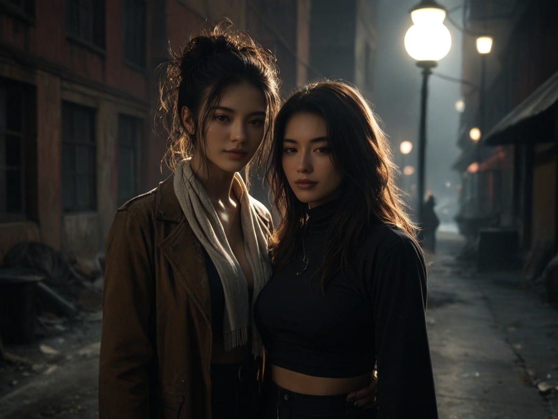 Or Supernatural Themes, Night, Asian AI Porn
