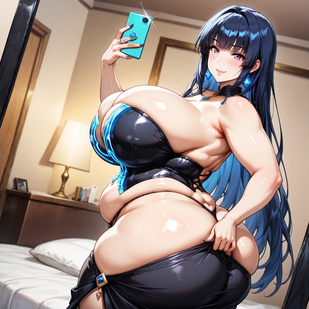 She Has The Most Absurdly Hyper Immensely Massively Hyper Massive Fat Boobs And Ass *, Muslos Gruesos, Ssbbw Hentai IA