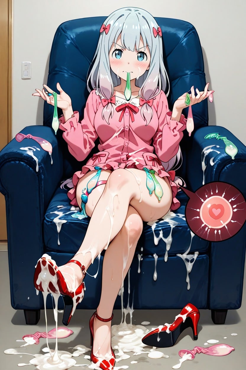 Medium Ass, Cum On Face, Semen On High Heels Hentai AI Porn