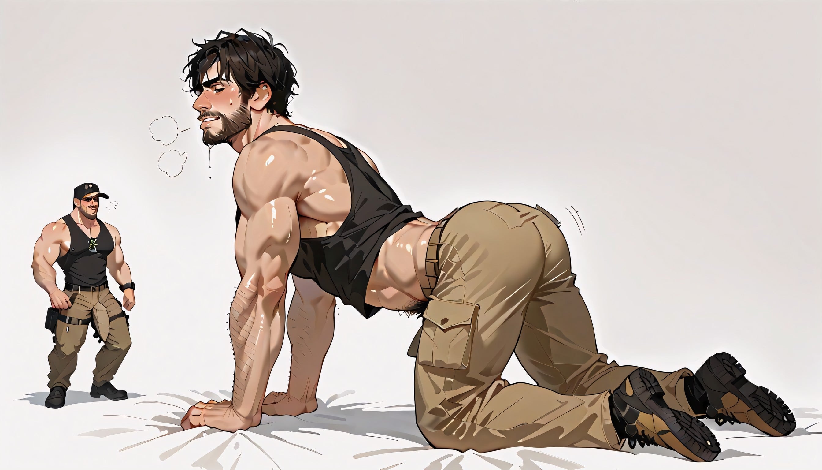 He Wants To Be Fucked, Blushing, 圓潤 AI同性戀黃片