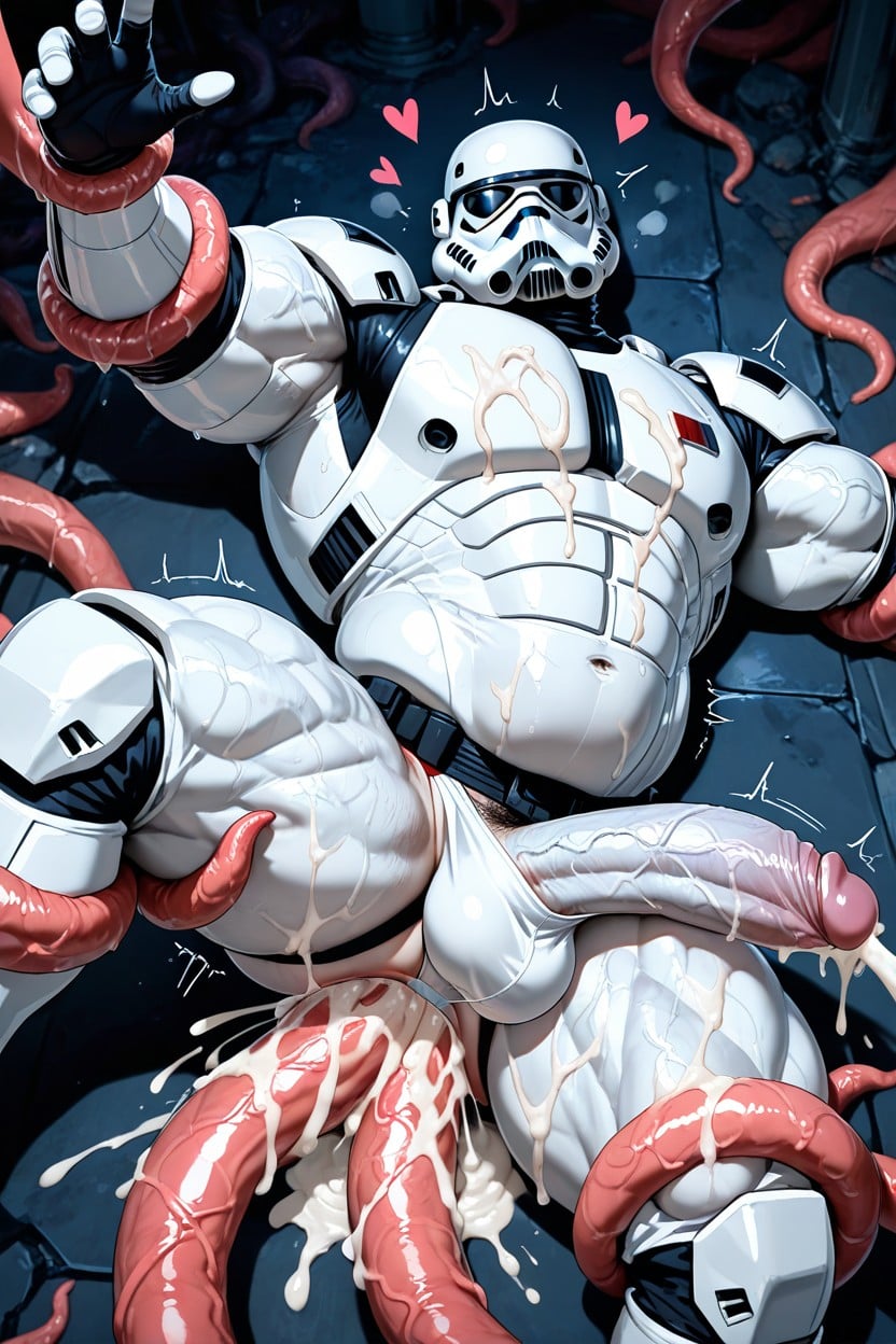 Stormtrooper, Cumshot, Creampie AI Gay Porn