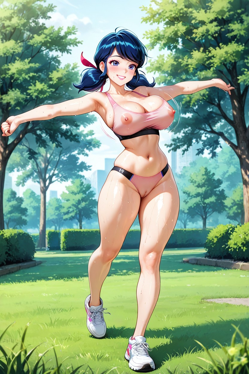 Grass, 25+, Rounded Breast Hentai AI Porn