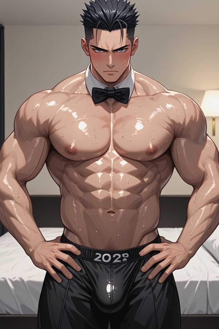 Looking At Viewer, Night, Nipples AI Gay Porn
