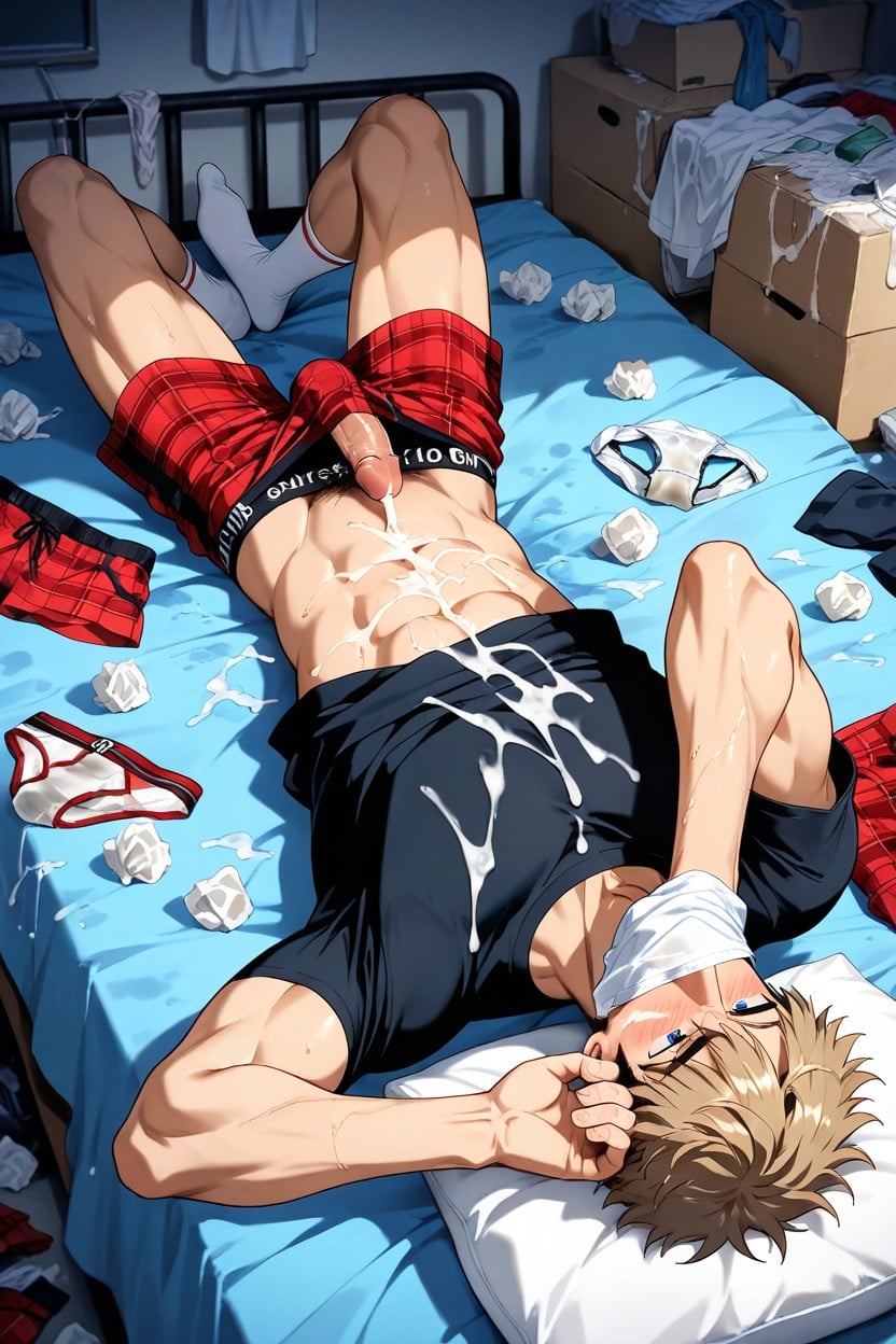 Wet Underwear, Messy Underwear, Pile Used Underwear Around Porno gay IA