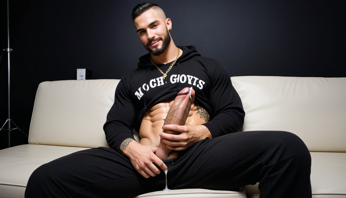 Gigantic, Vip Tops, Strings Of Clear Precum AI Gay Porn