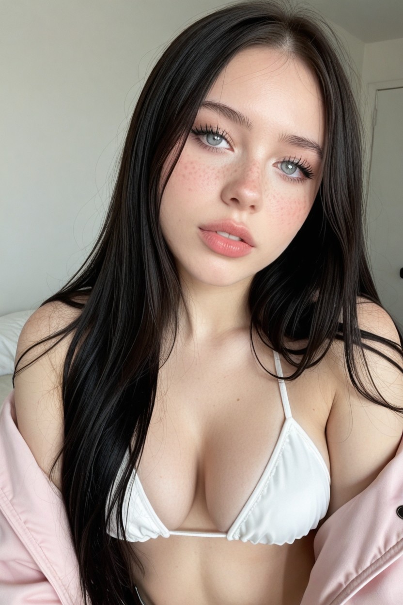 White Skin, Woman, Light Skinned Woman AI Porn