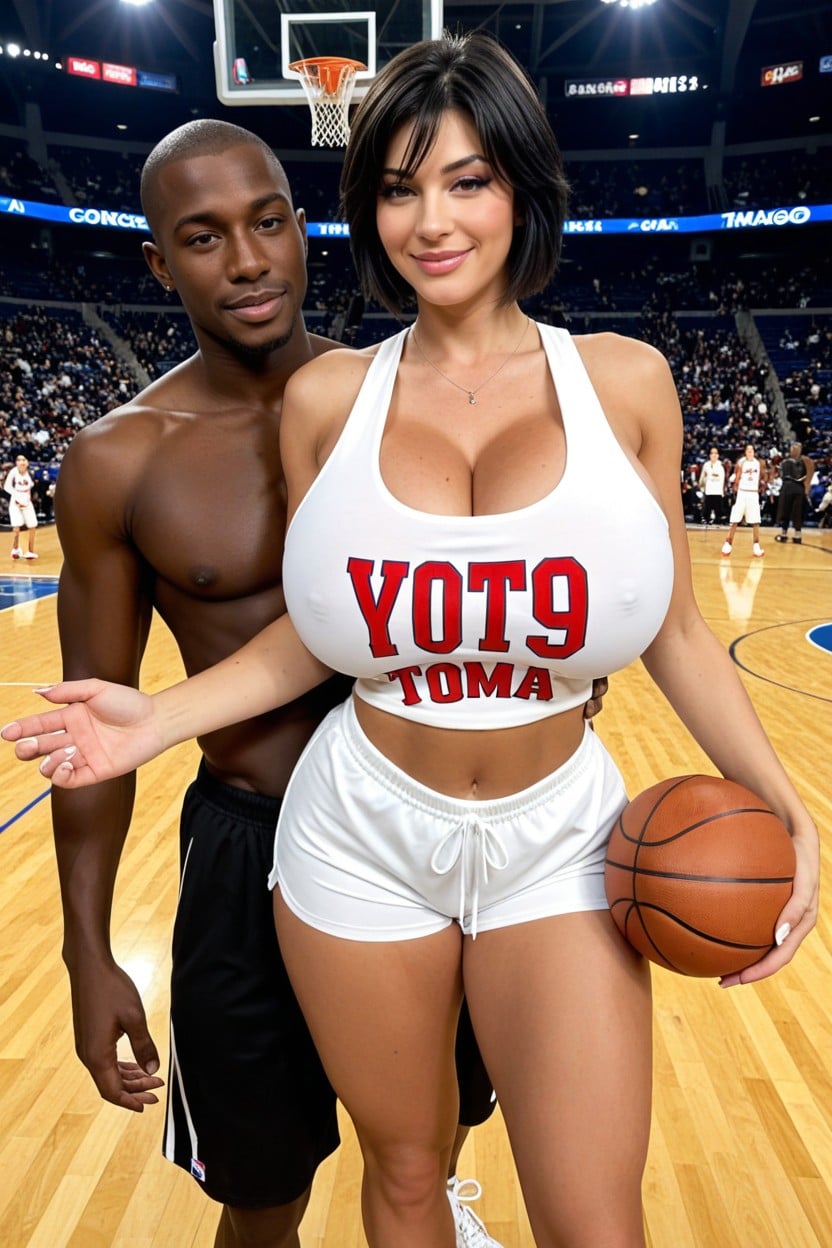 Cleavage, Tall Black Man Standing Behind Milf Gogo Tomago From Big Hero Six, Shaved Pussy AI 포르노