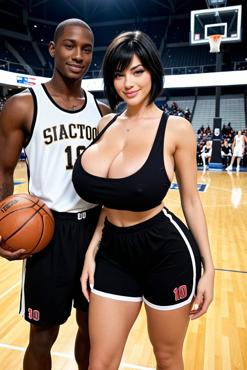 Round Gigantic Breasts, 25+, 밥컷 AI 포르노