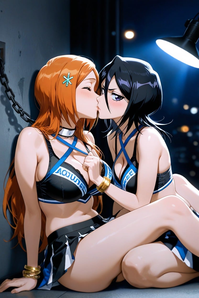 Highres, Two Woman, Accessories Hentai AI Porn