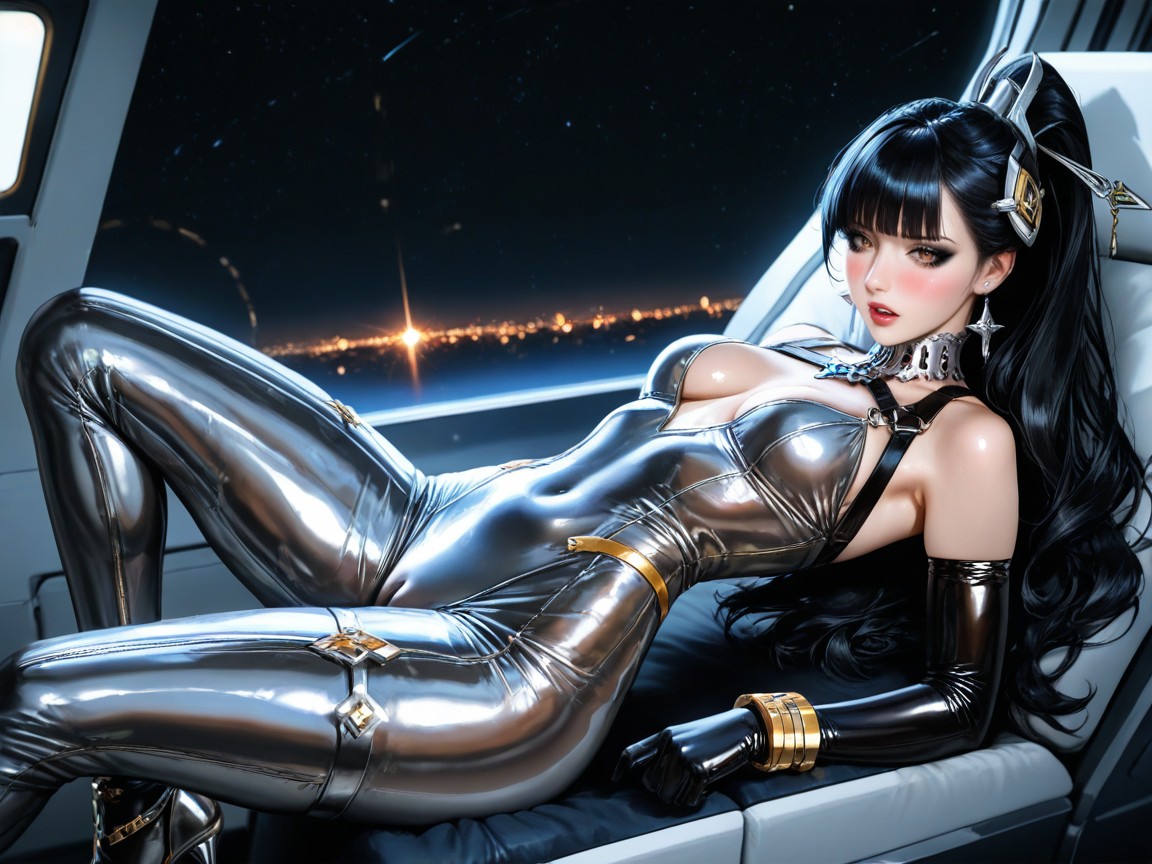 Black Eyeshadow, In Heat, Very Aesthetic Hentai AI Porn