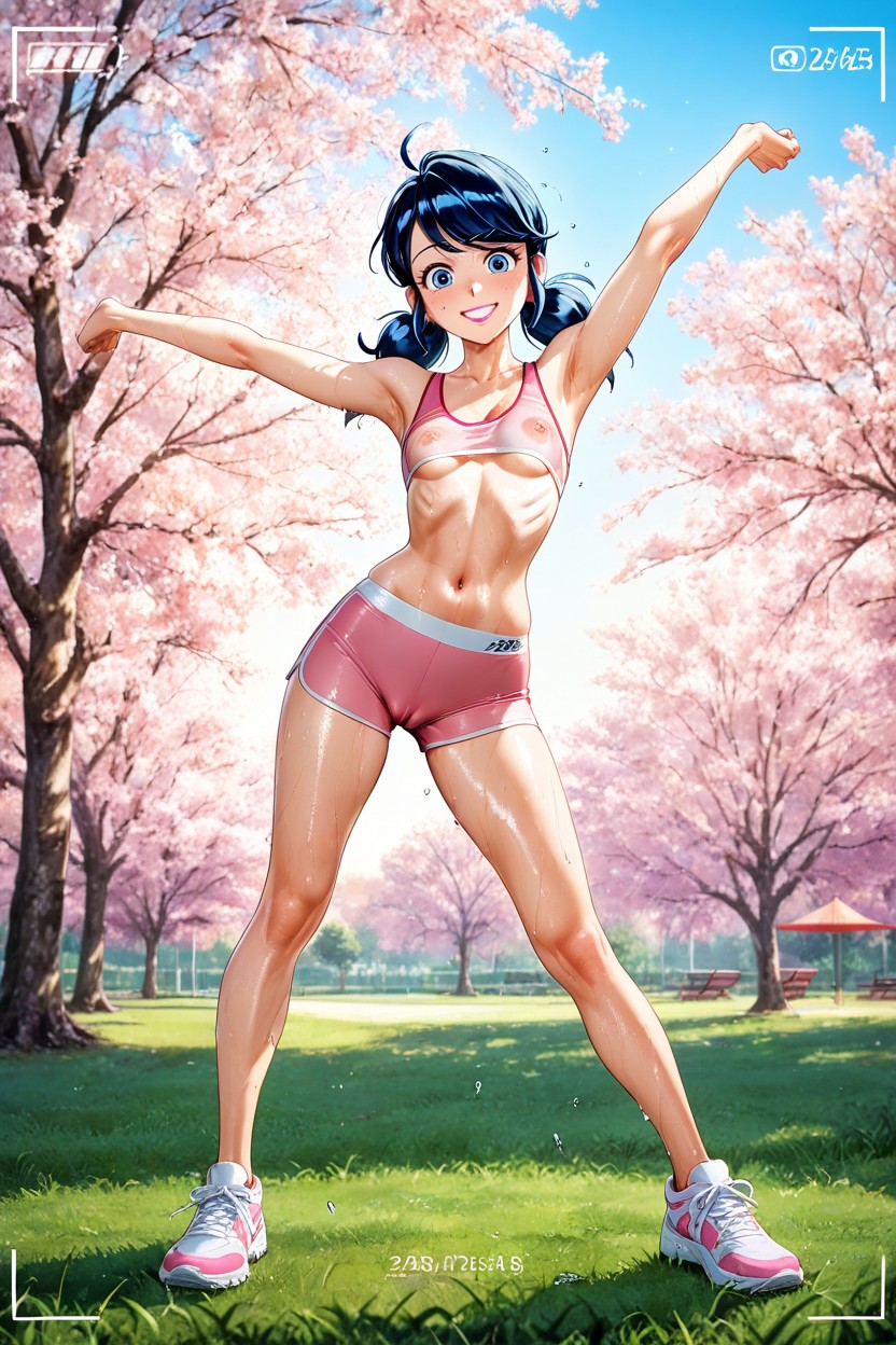 Underboob, Visible Ribs, Cleavage Hentai AI Porn