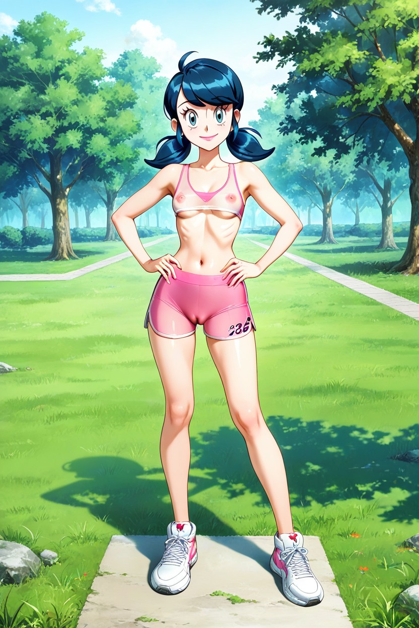 Grass, Side View, Medium Ass Hentai AI Porn