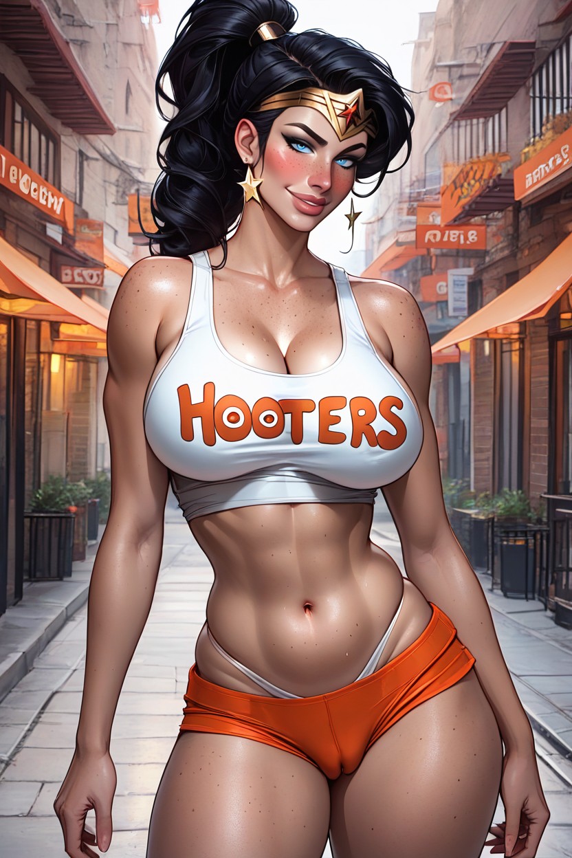Massive Breast, Pornstar, Close Up AI Porn