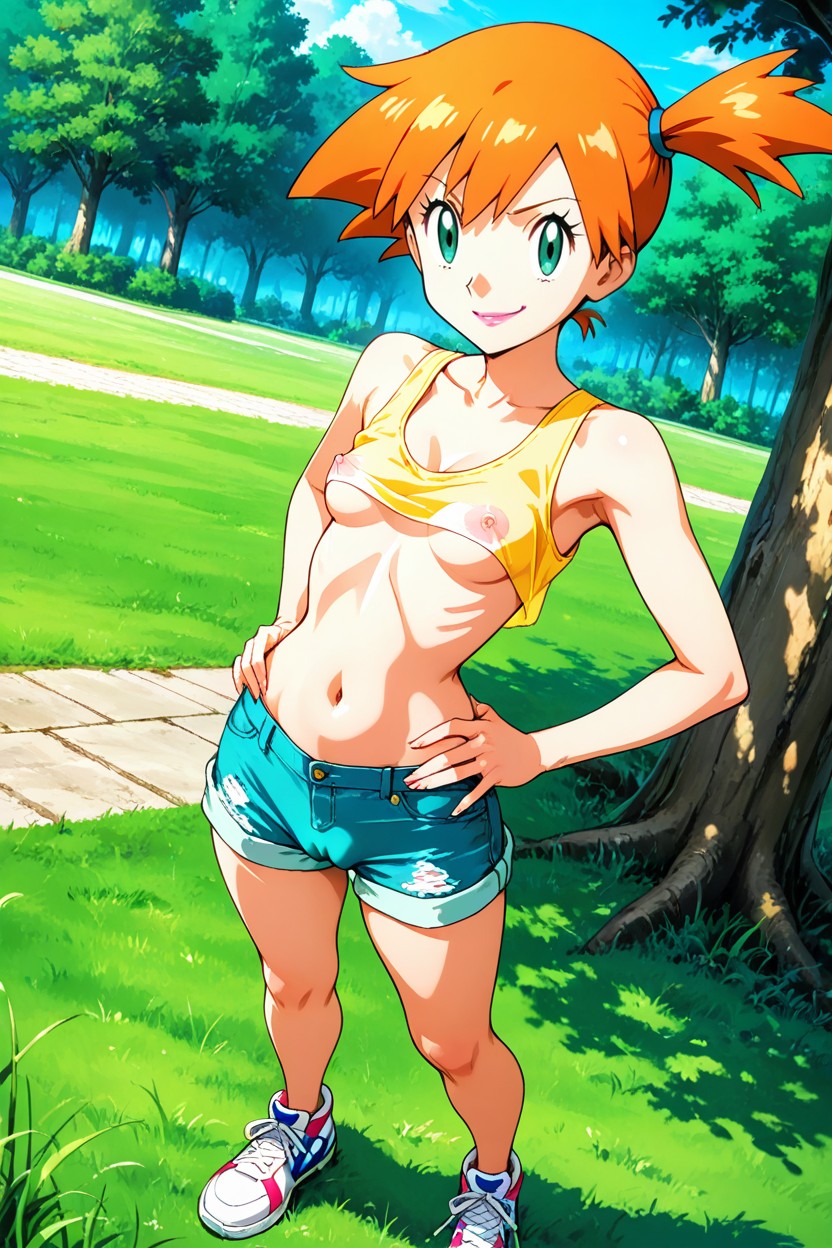Misty From Pokmon, Navel Exposed, 25+ Hentai IA