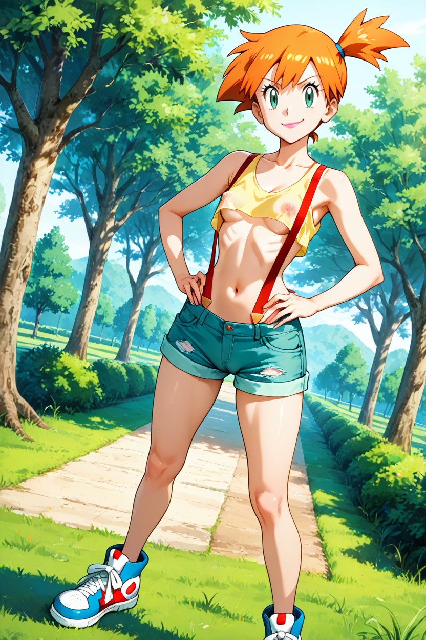 Front View, 25+, Legs Apart Hentai AI Porn