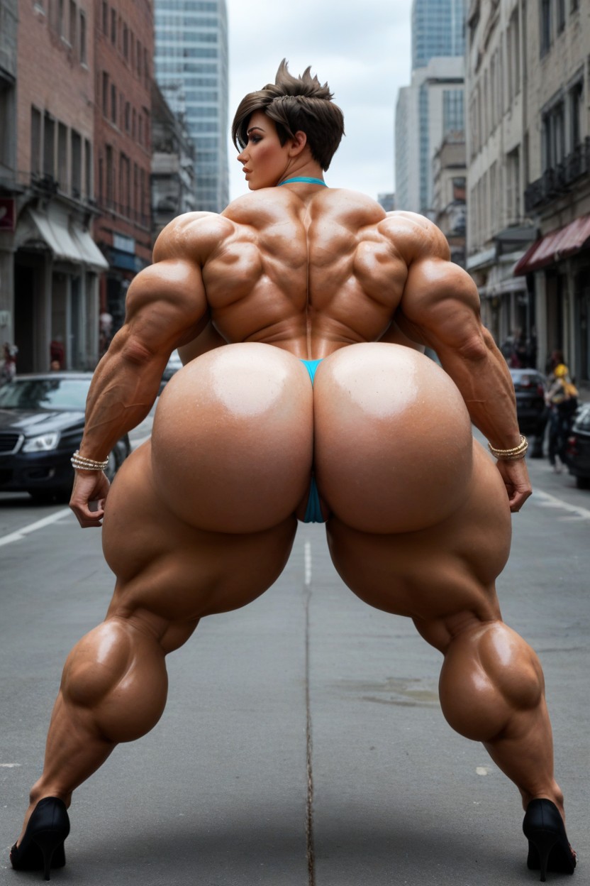巨大で完璧なおっぱい, 非常に筋肉質, Fat Ugly Man AIポルノ
