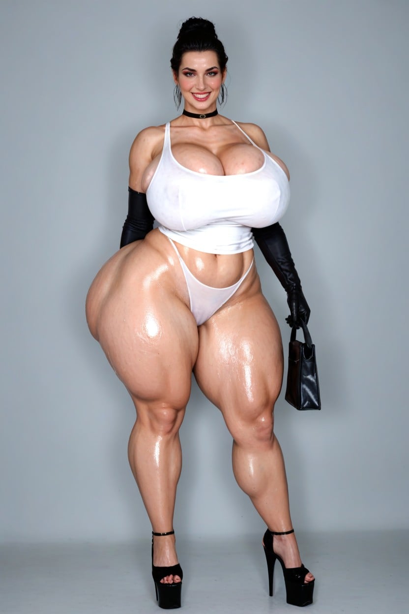 Breast Expansion, Wide Round Hips, Slut Clothes AI Porn