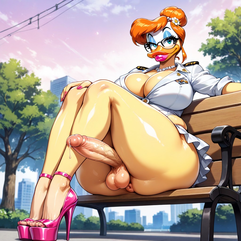Park, Daisy Duck From Disney, Bimbo Hentai AI Porn