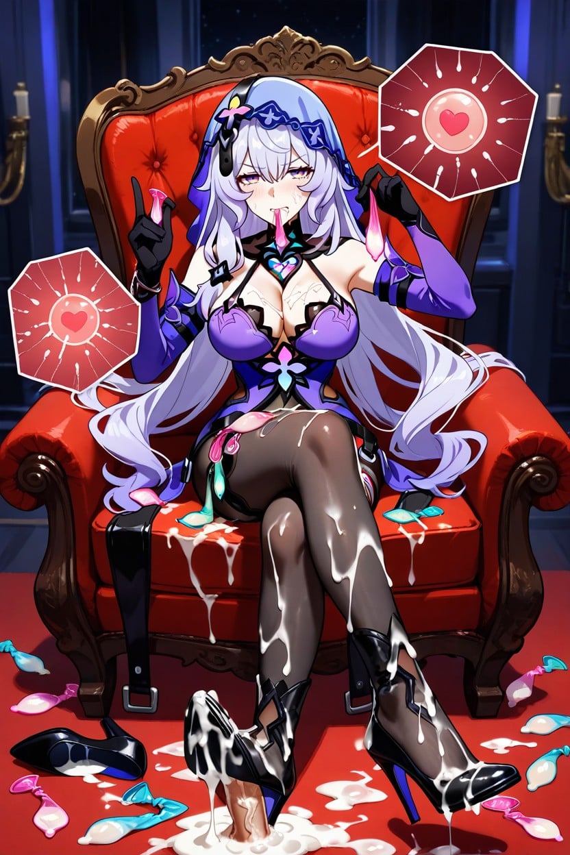 After Sex, Cum Everywhere, Drenched In Cum Hentai AI Porn