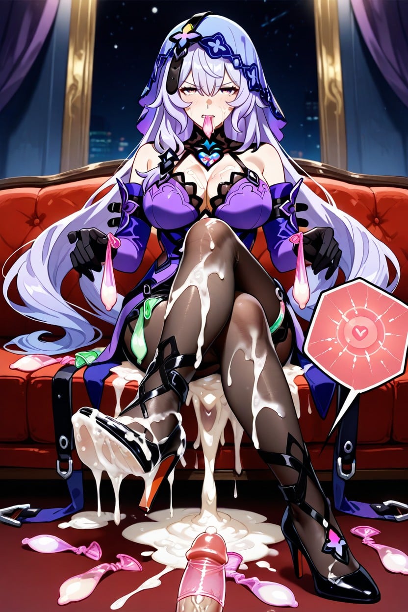 Drinking Semen, Cum On Face, Excessive Cum Hentai AI Porn