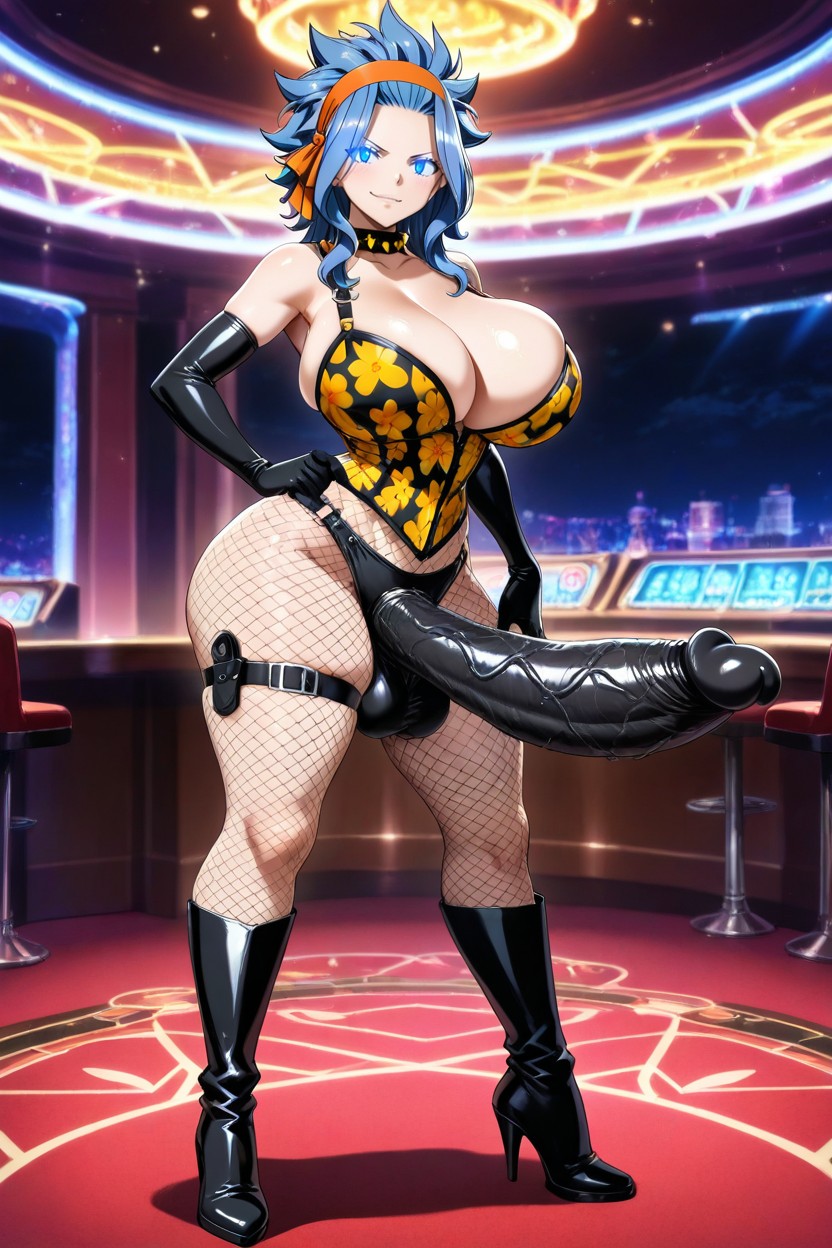 Hyper Penis, 25+, Print Coloured Corset Hentai IA