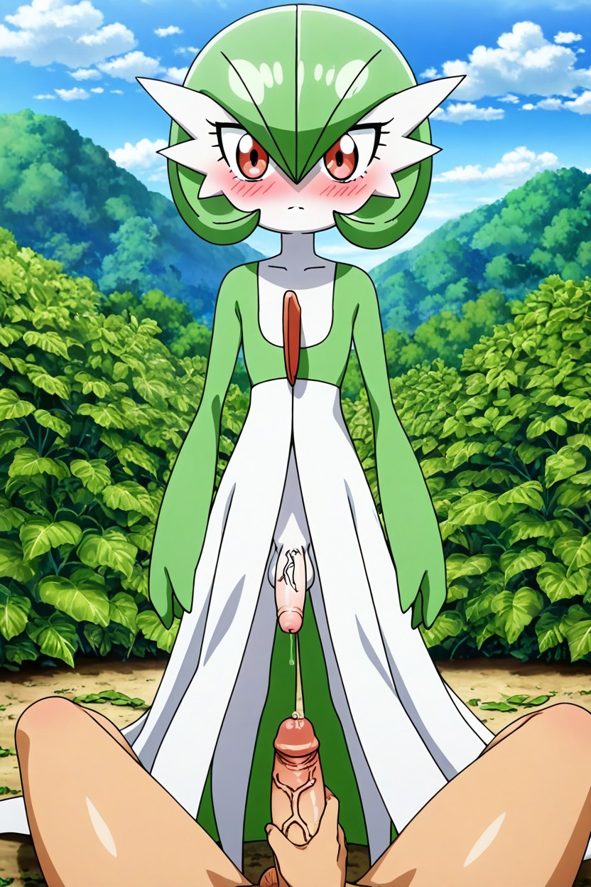 Standing, Blue Sky, Day Hentai IA