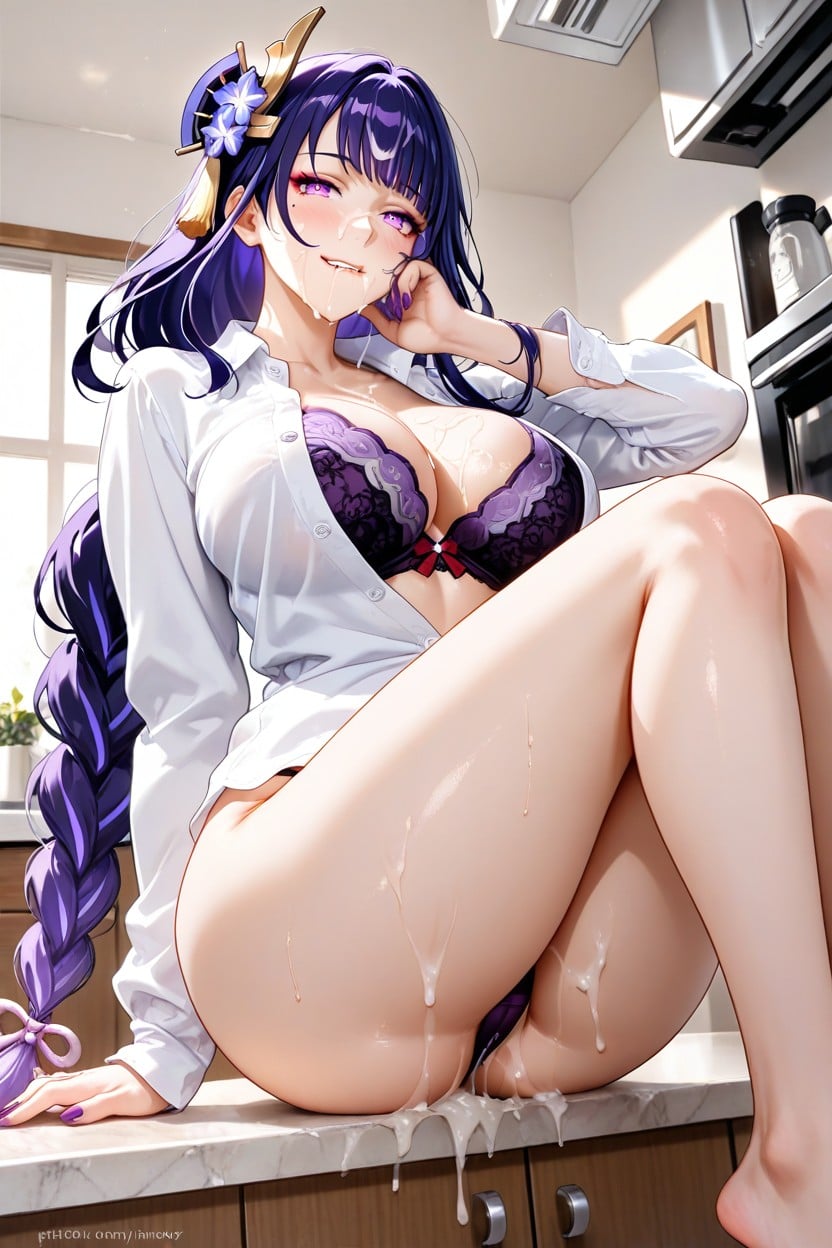 Sexy, Very Beautiful Face, Pechos Redondeados Hentai IA