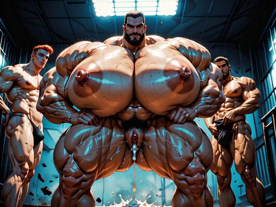 Tit Fuck, Wide Angle, Full Body AI Porn