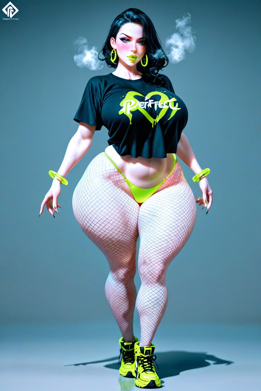 Massive Ass, Perfect Breasts, Extremely Waist AI Porn