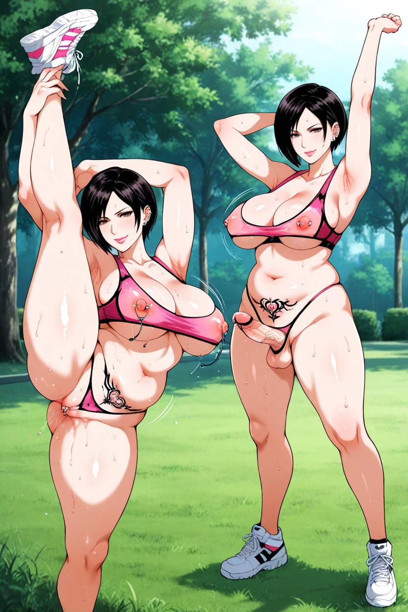 Navel Exposed, 25+, Penis Lingerie Hentai AI Porn