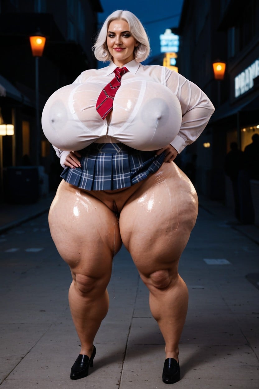 Pussy Juice, Gigantic Breasts, Bow Tie Porno IA