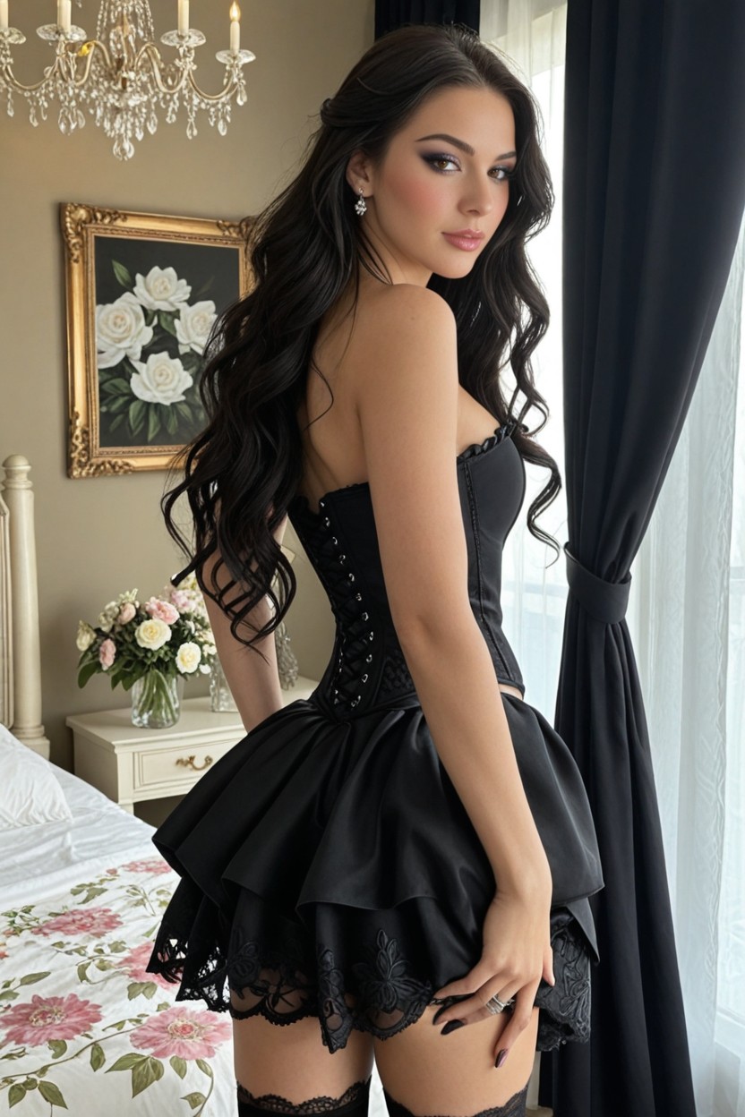 Elegant, Voluminous Long Tulle Skirt, 20+ AI Porn
