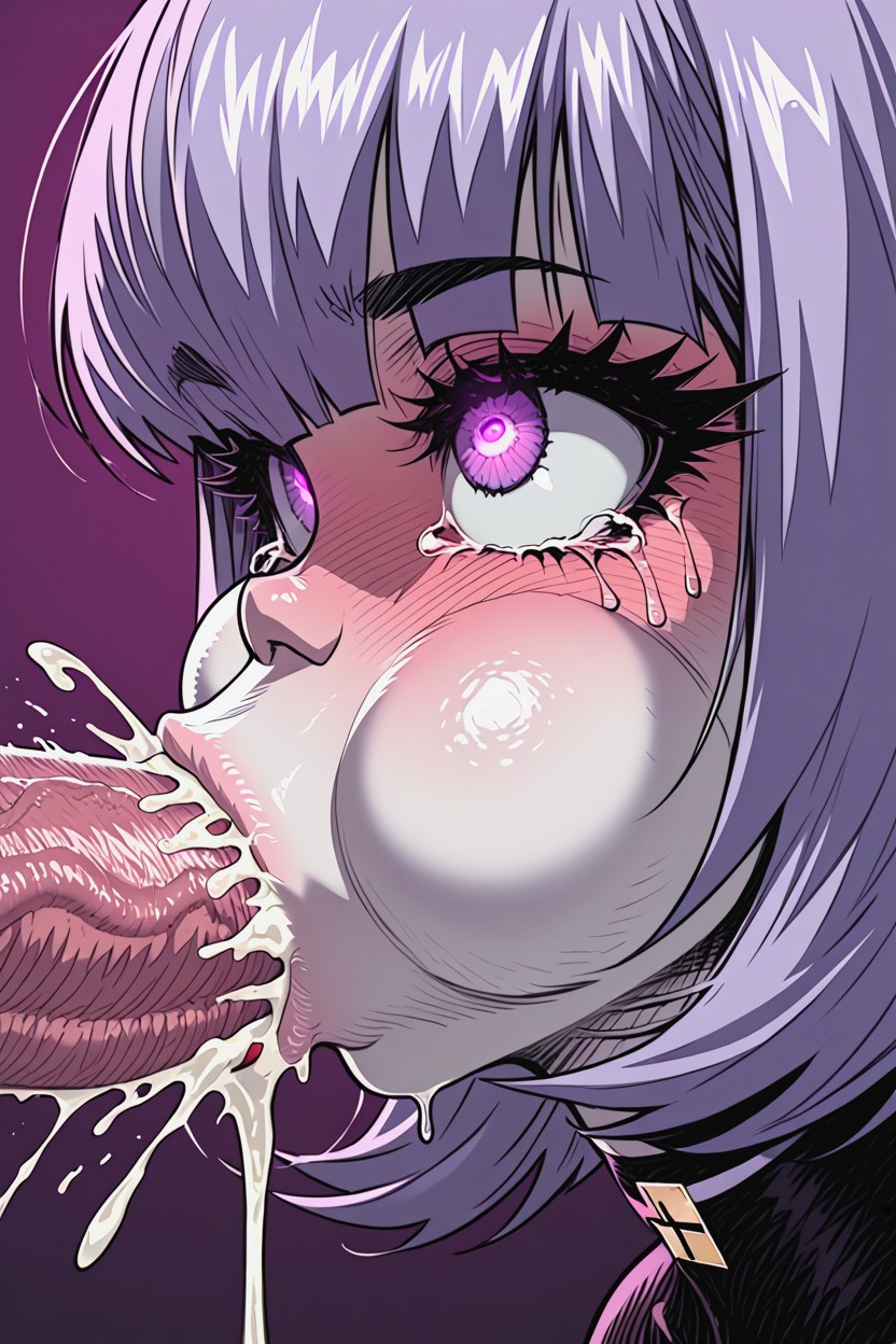 Gigantic, Blowjob (3rd Person), Deepthroat Blowjob Furry AI Porn