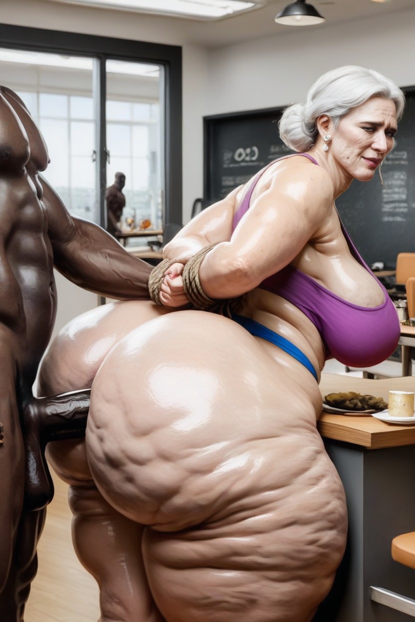 Skinny, Big Wide Hips, Mega Ass AI Porn
