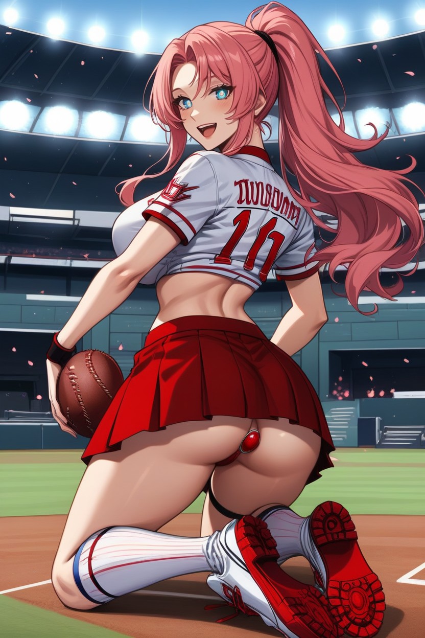 Body With Larger Round Breasts, Harem, 18+ Hentai AI Porn