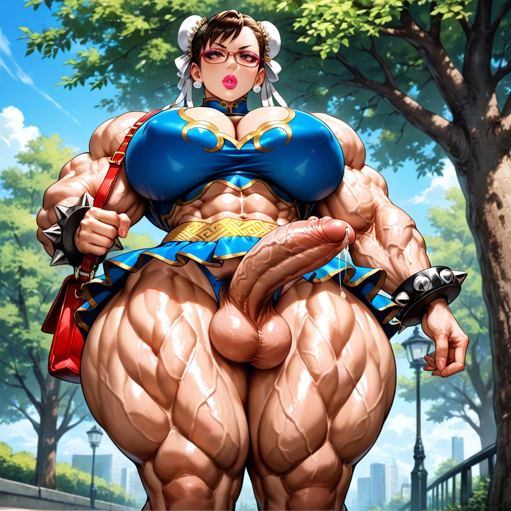 Muscular Veins, Amazon Body, Wide Hips Hentai AI Porn
