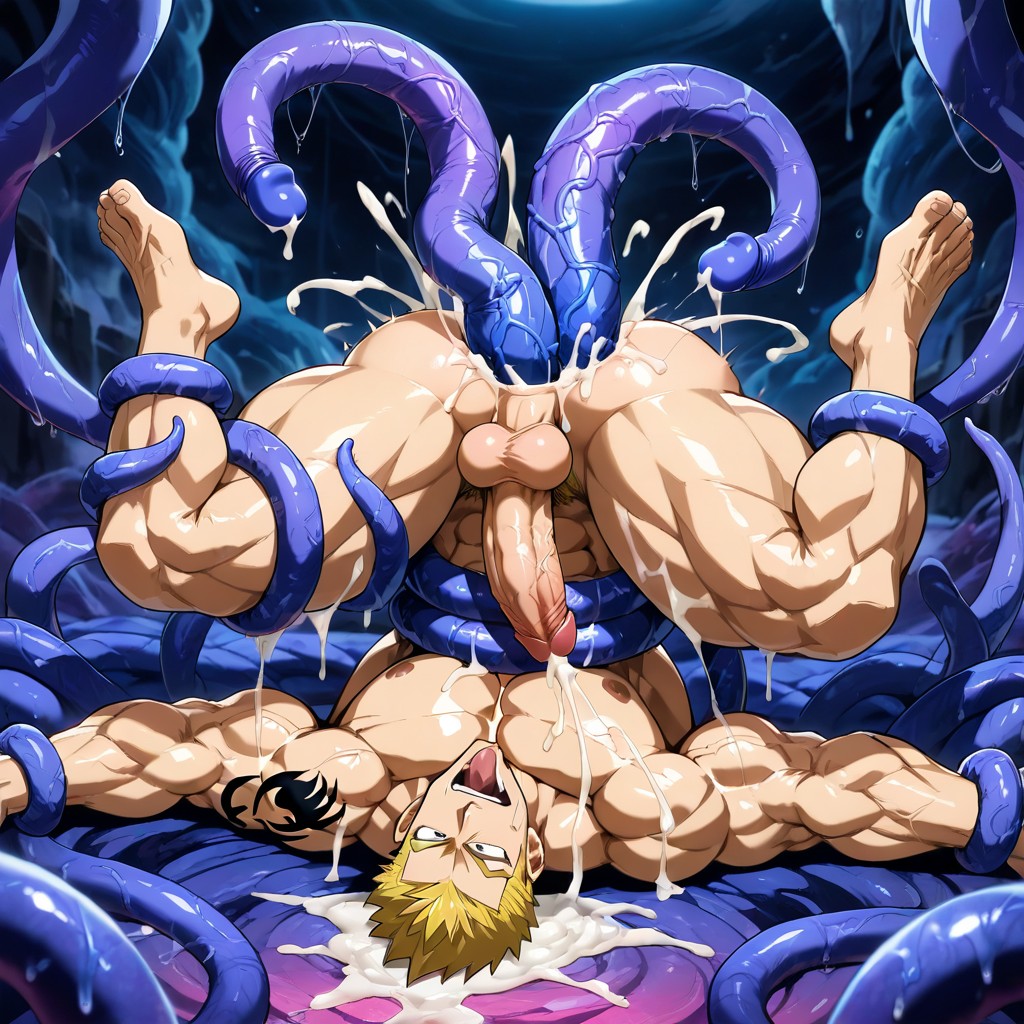 Muscular, Tentacles, 25+ AI Gay Porn