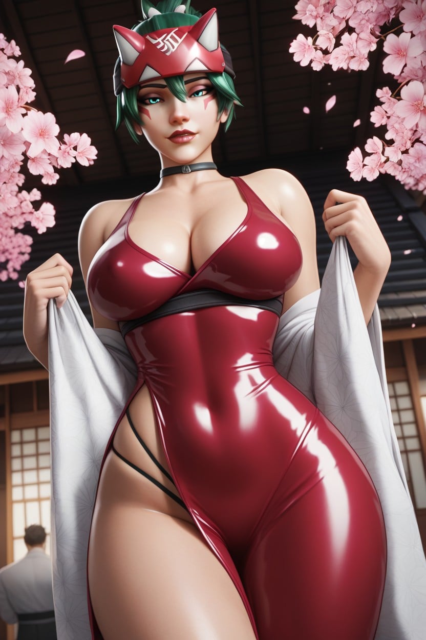 Soiled Skin, Flirting, Cleavage Hentai AI Porn